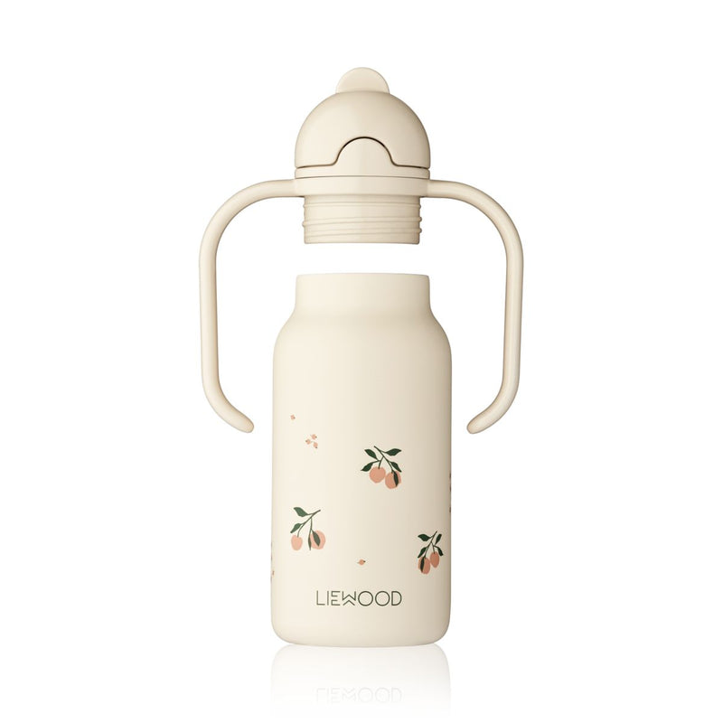 Liewood Gourde en acier Kimmie 250 ml - Peach / Sea shell - Goude eau