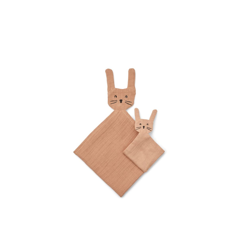 Liewood Ensemble de doudous Alya Rabbit - Pale tuscany - Doudou