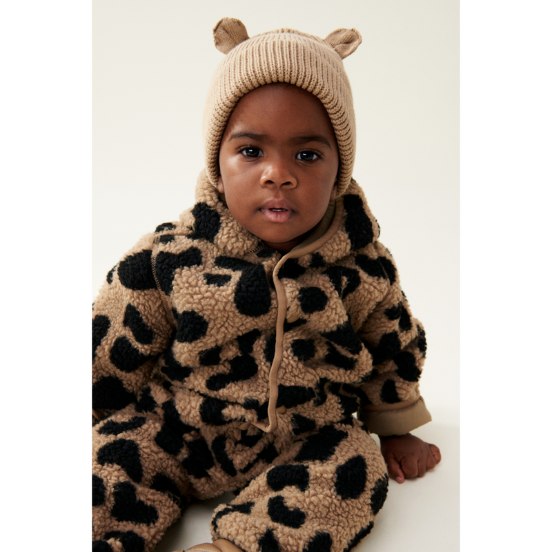 Liewood Combinaison en polaire pour bébé Fraser - Mega leo / oat mix - 