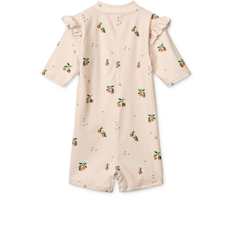 Liewood Combinaison De Bain Imprimée Amel - Peach / Sea shell - Maillot de bain