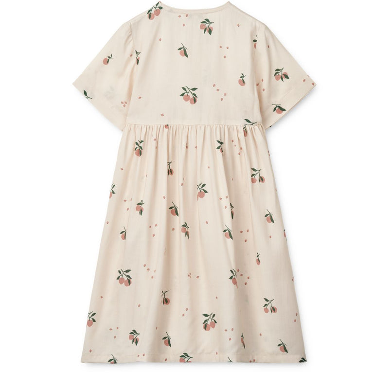 Liewood Robe cache-coeur à manches courtes CLEO - Peach / Sea shell - Robe