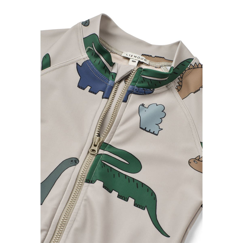 Liewood Combinaison de bain Max - Dinosaurs / Mist - Maillot de bain