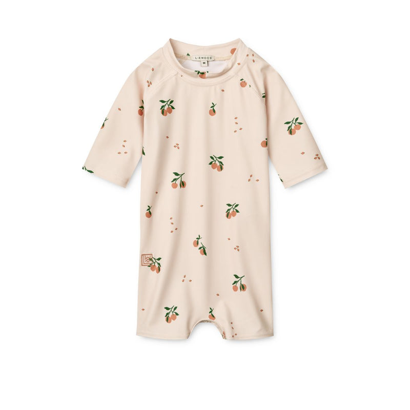 Liewood Combinaison de bain Bébé THOR - Peach / Sea shell - Maillot de bain