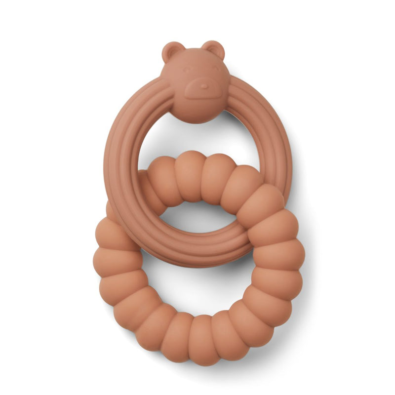 Liewood Anneau de dentition Herbert - Mr bear rose mix - Anneau de dentition