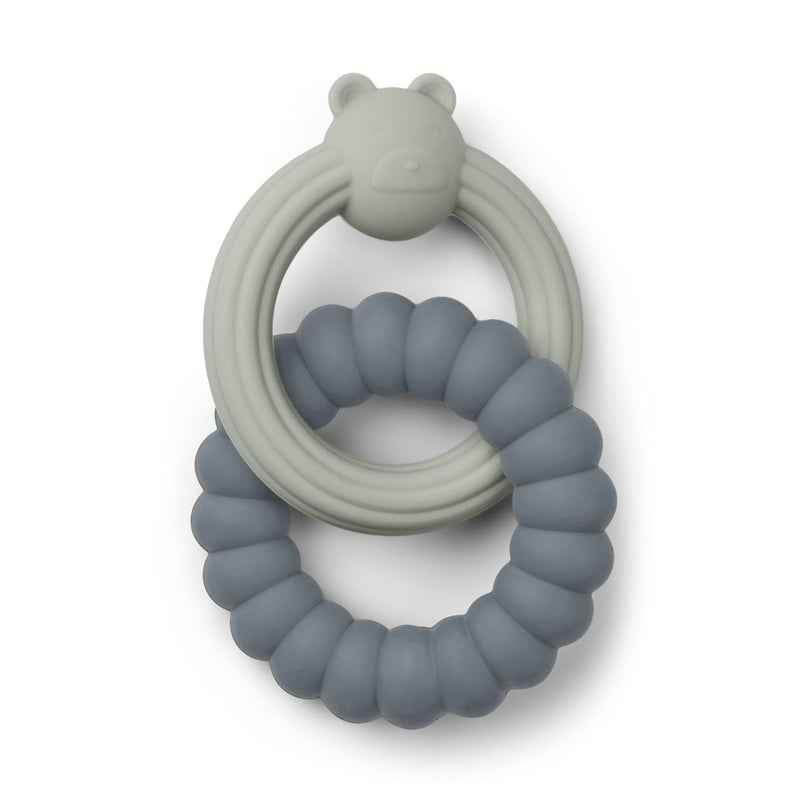 Liewood Anneau de dentition Herbert - Mr bear blue mix - Anneau de dentition