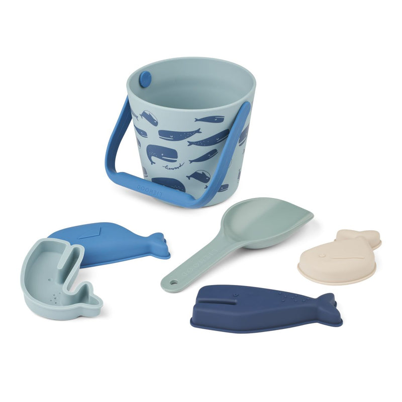 Liewood Kit de plage GILL Ocean - Ocean / Pure sky -