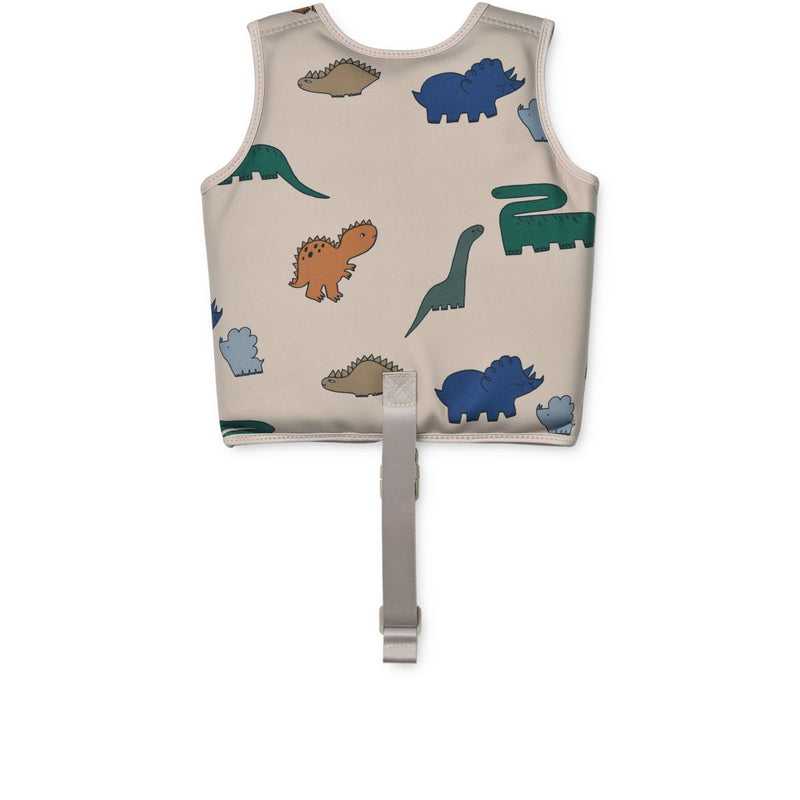 Liewood Gilet De Natation Dove - Dinosaurs / Mist - Gilet de natation