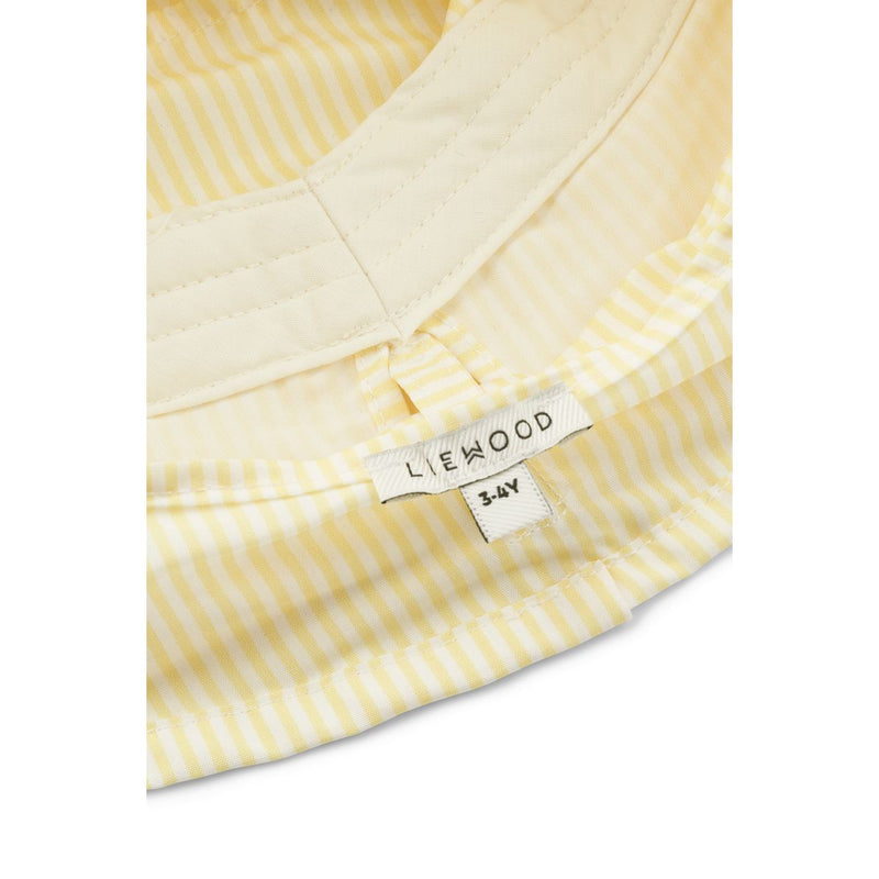 Liewood Chapeau de Bain DAMONA - Y/D stripe Lemonade / Creme de la creme - Chapeaux & Casquettes