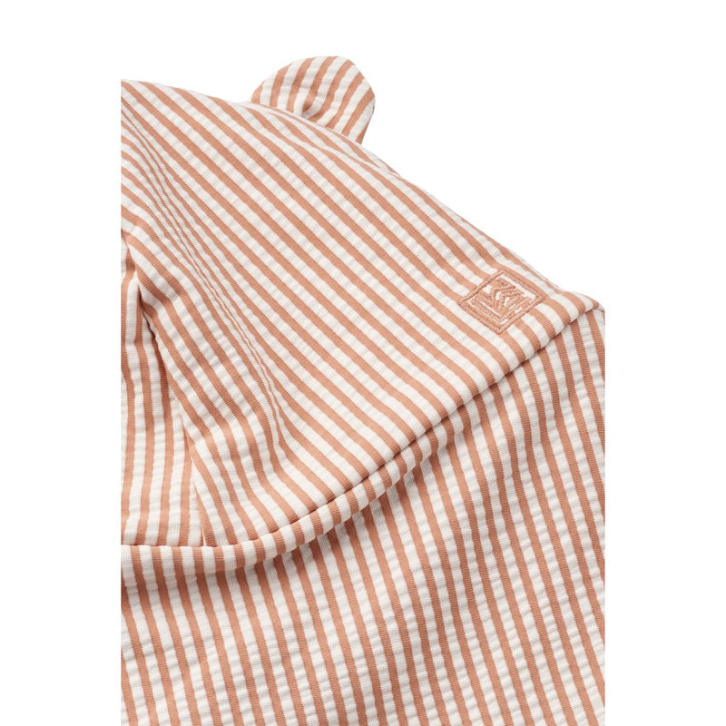 Liewood Chapeau de soleil seersucker Senia - Y/D stripe Pale tuscany / Creme de la creme -