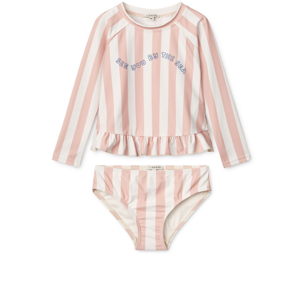 Liewood Ensemble de bain Dagny - Y/D stripe Sorbet rose / creme de la creme - ENSEMBLE DE NATATION