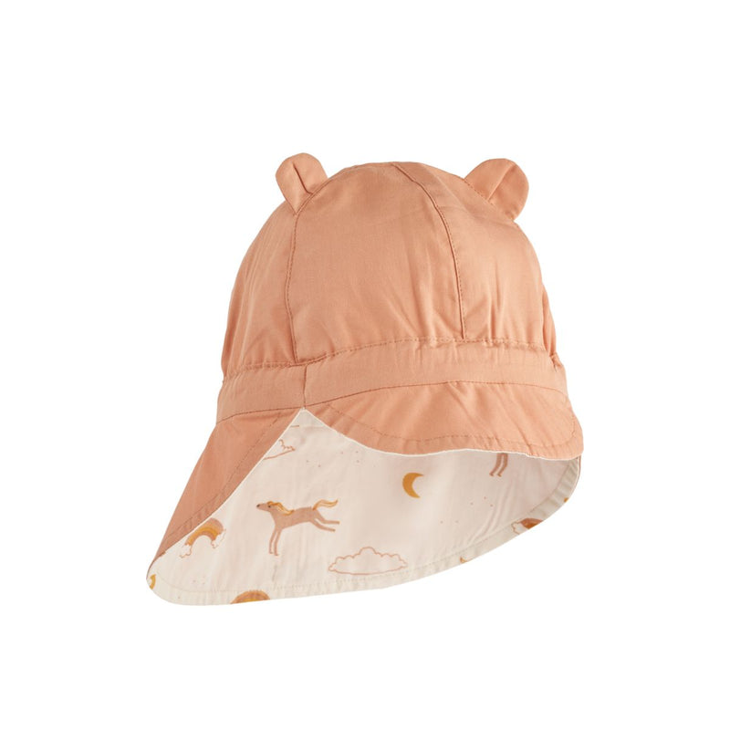 Liewood Chapeau de soleil réversible Gorm - Dream / Ecru - Chapeaux & Casquettes