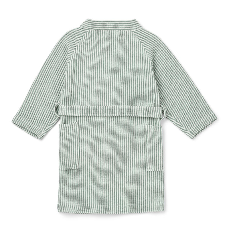 Liewood Peignoir Bertha - Y/D stripe Peppermint / Creme de la creme - Peignori / Poncho