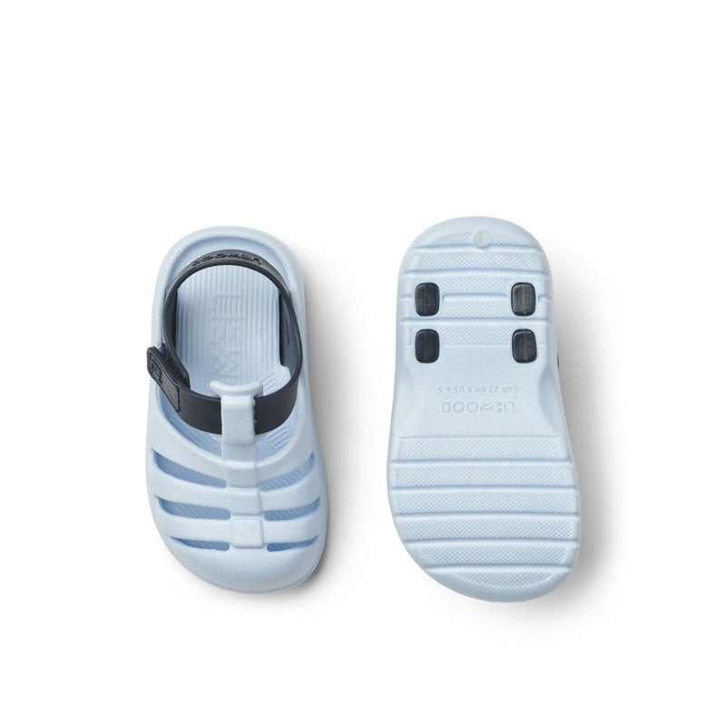 Liewood Sandales Beau - Pure sky / Classic navy - Sandales