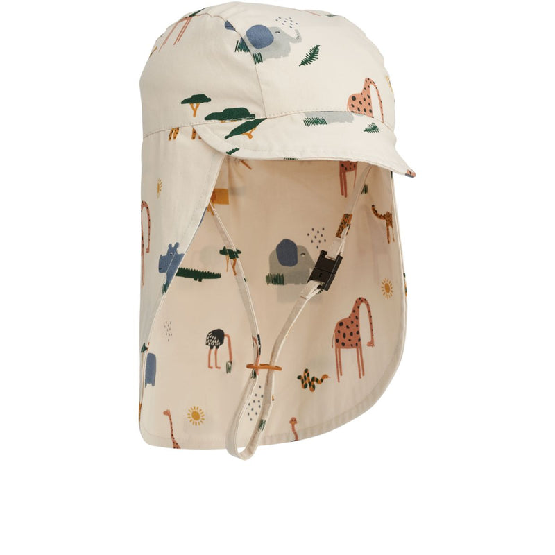 Liewood Chapeau de Soleil CECILIA - Safari sandy mix - Chapeaux & Casquettes