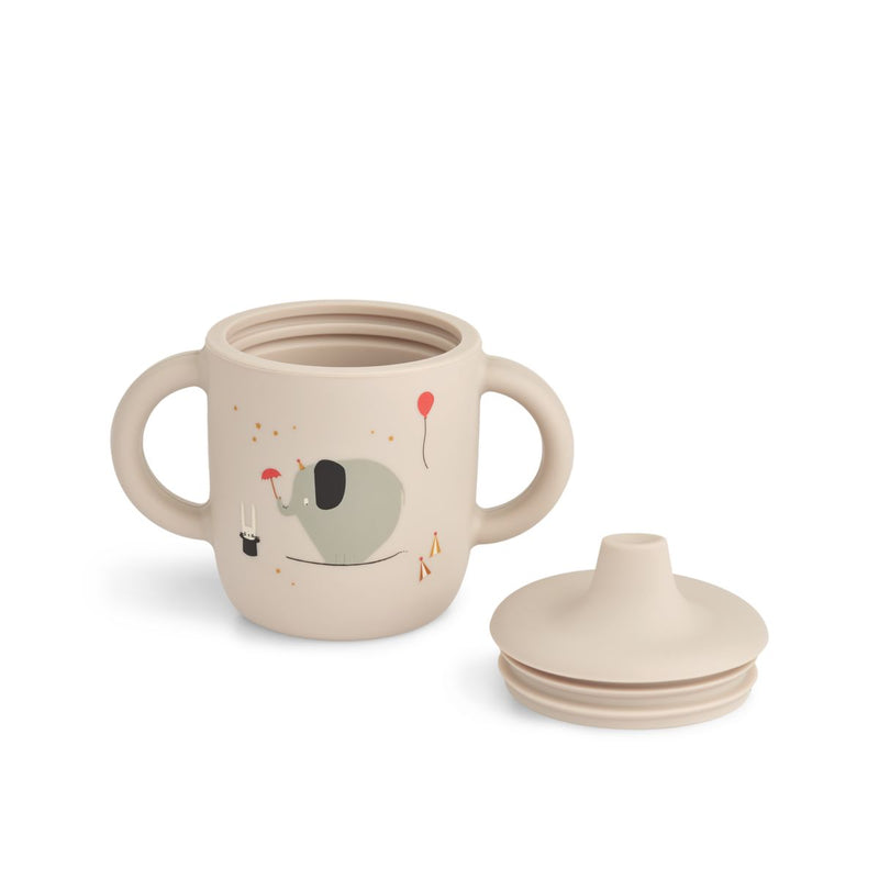 Liewood Gobelet en silicone Neil 150 ml - Circus / Sandy - Gobelet