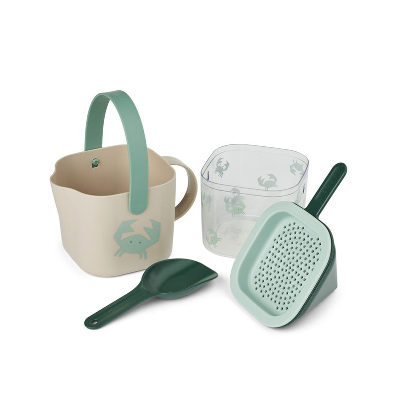 Liewood Set De Sable Roald - Crab / Sandy -