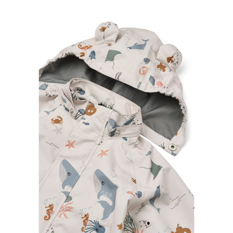 Liewood Ensemble de vêtements de pluie Manu - Sea creature / Sandy - Ensemble