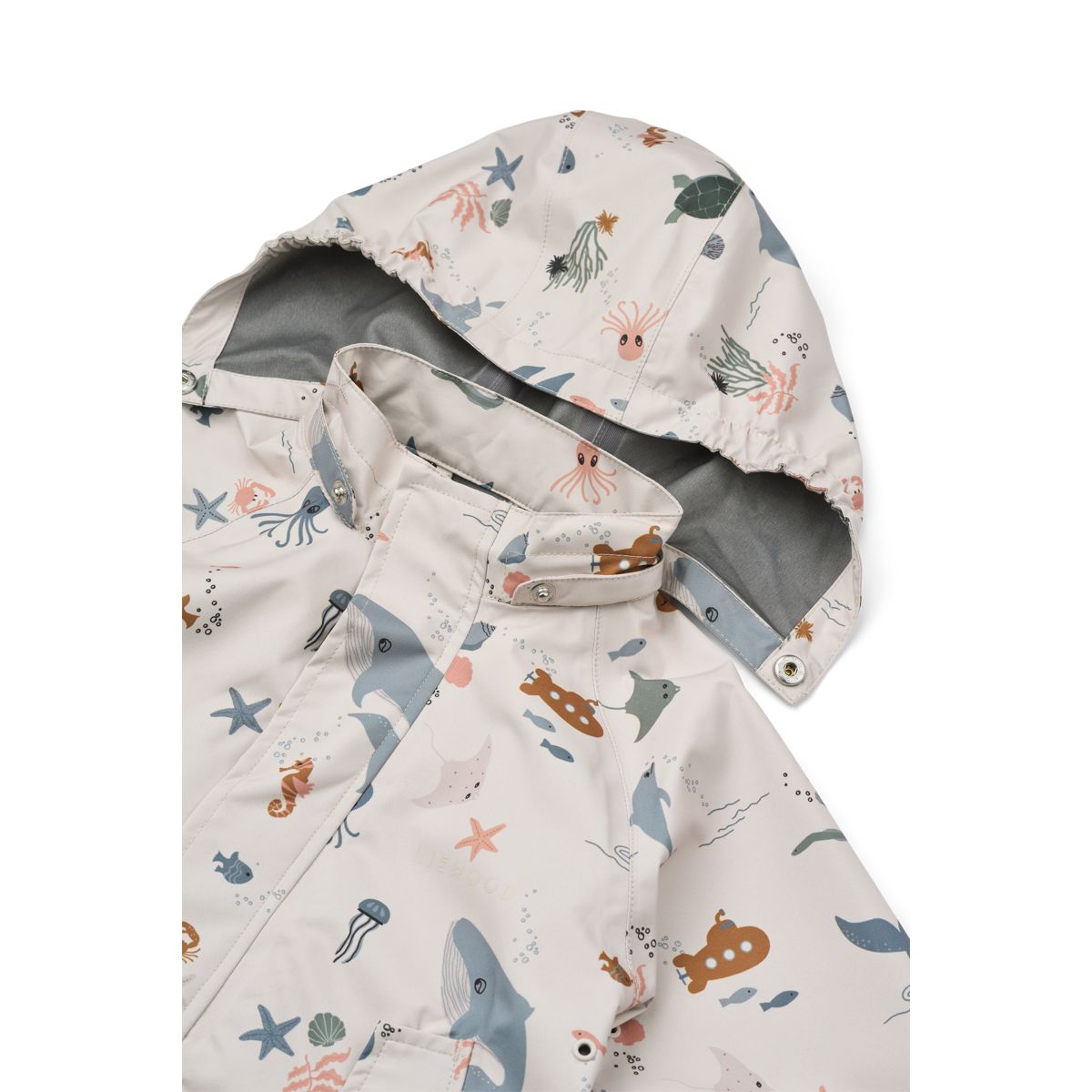 Liewood Ensemble Imperméable PEDIA - Sea creature / Sandy - Ensemble