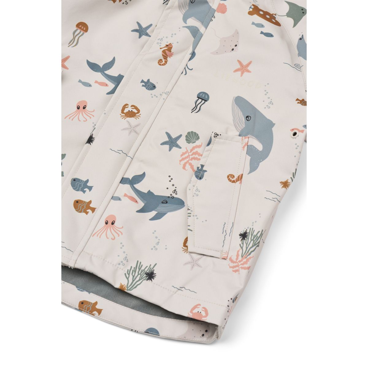 Liewood Ensemble Imperméable PEDIA - Sea creature / Sandy - Ensemble