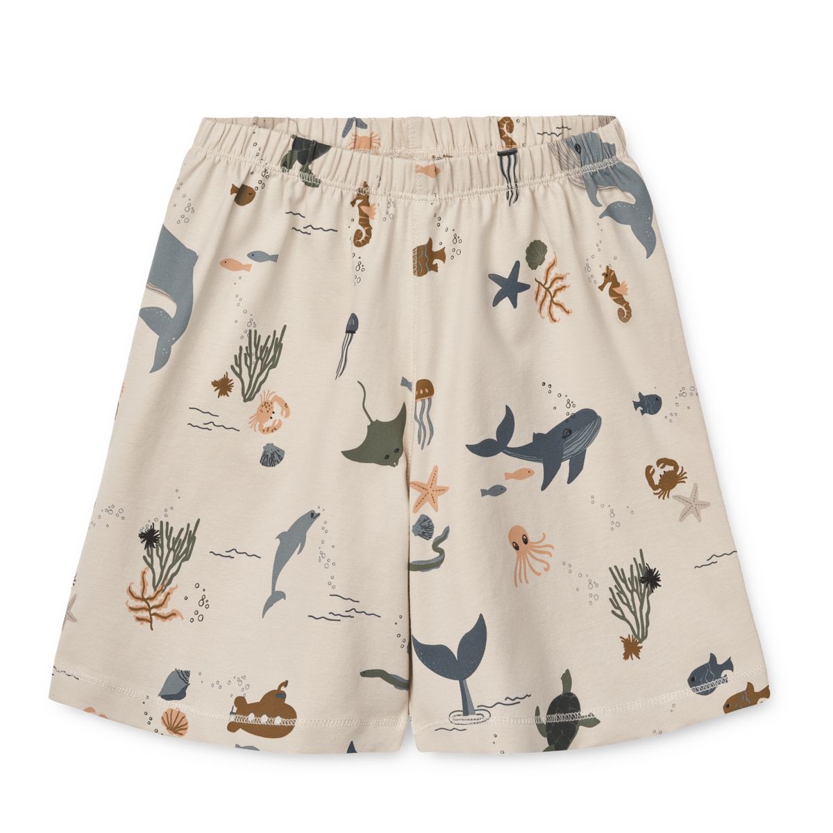 Liewood Ensemble de pyjama imprimé ILFORD - Sea creature / Sandy - T-shirt