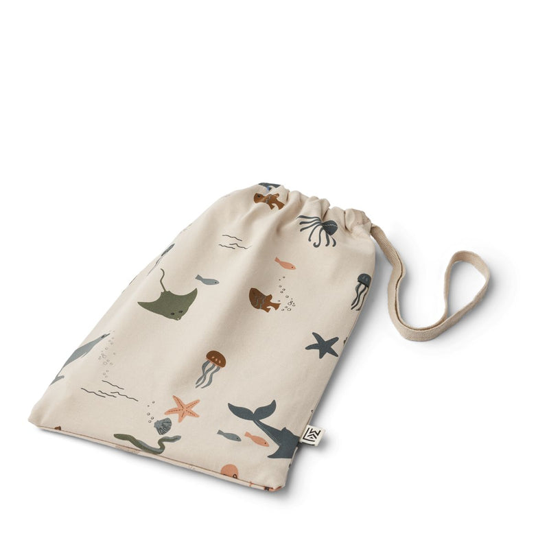 Liewood Ensemble de Pyjama à Imprimé WILHELM - Sea creature / Sandy - Ensemble pyjama