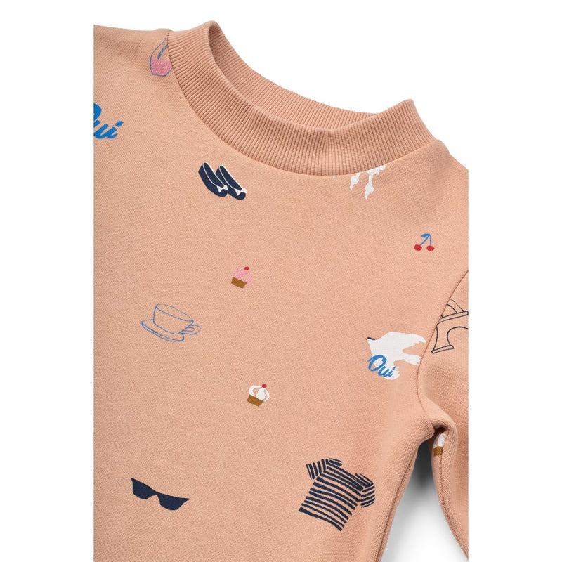 Liewood Sweat-shirt imprimé Thora - Paris / Pale tuscany - Pull