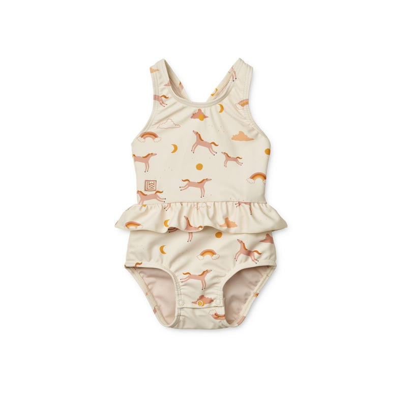 Liewood Maillot de bain Bébé AMINA imprimé - Dream / Ecru - Maillot de bain