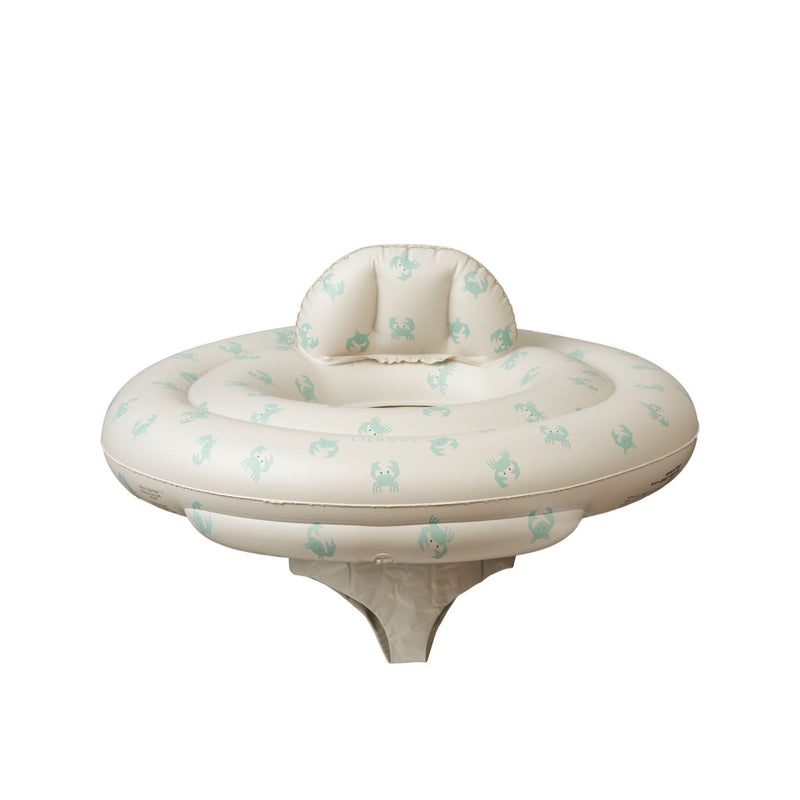 Liewood Bouée pour bébé Dawn - Crab / Sandy - Bouée de bain