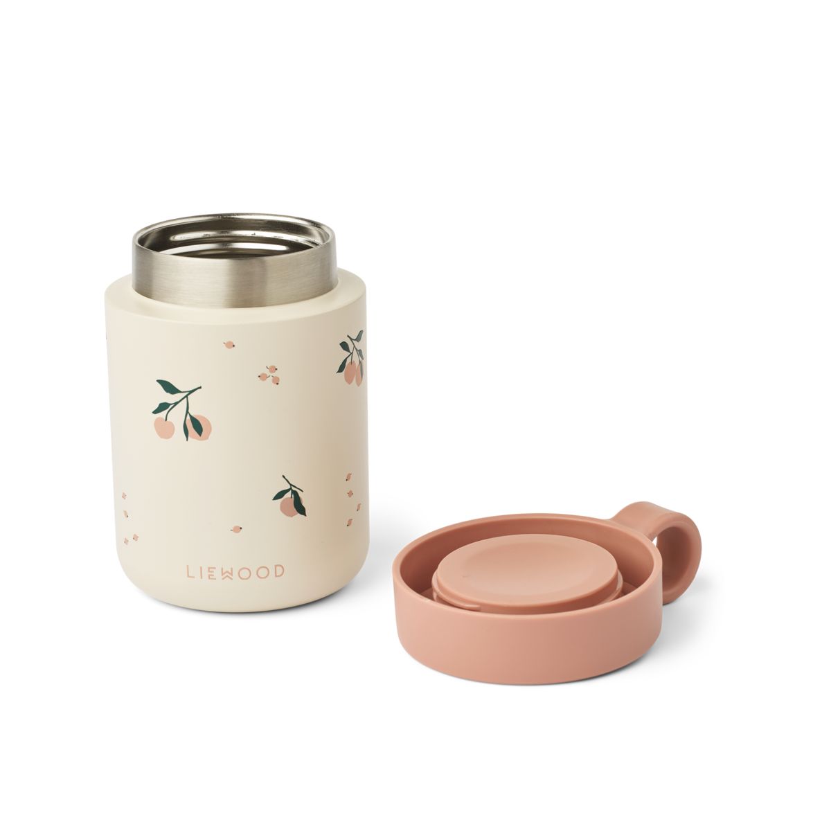 Liewood Bocal alimentaire KIANI - Peach / Sea shell - La boîte alimentaire