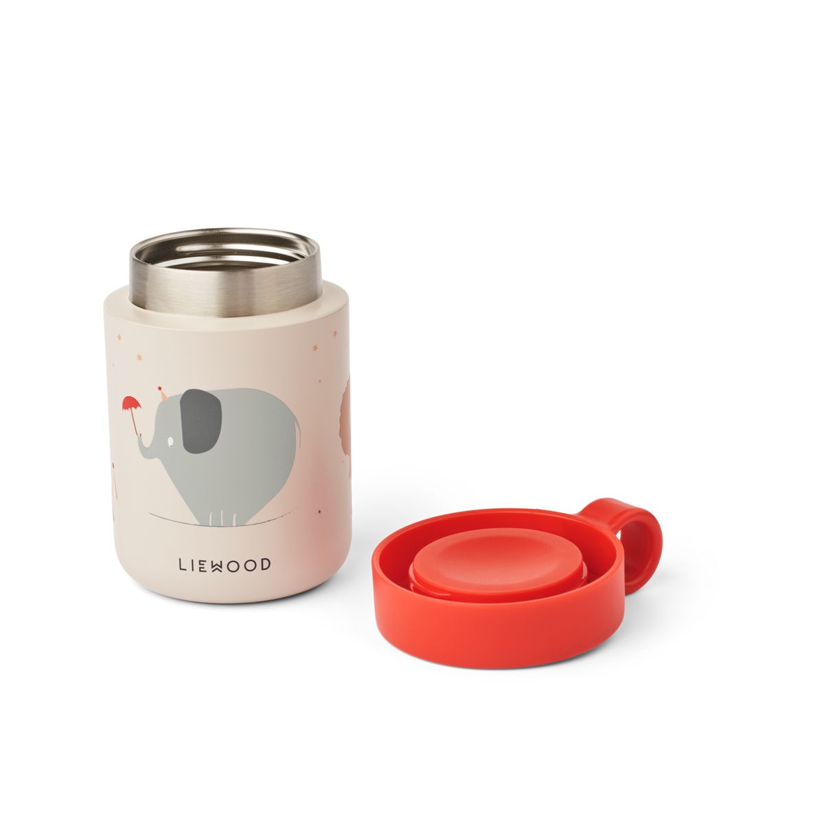 Liewood Bocal alimentaire KIANI - Circus / Sandy - La boîte alimentaire