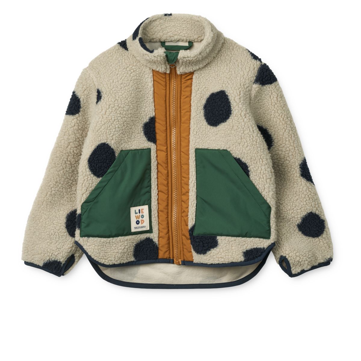Liewood Veste Polaire NOAM - Spot dots / Mist - Veste