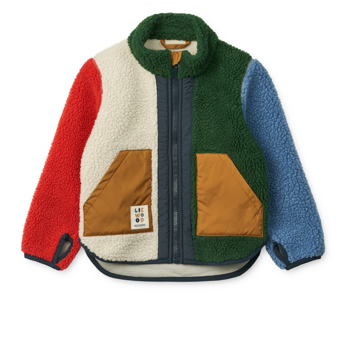 Liewood Veste Polaire NOAM - Garden green multi mix - Veste