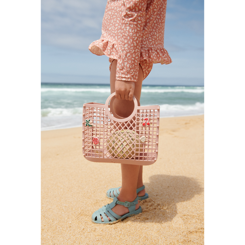 Liewood Panier Samantha avec breloques - Rose -