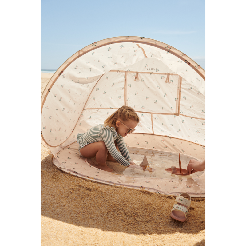 Liewood Tente pop-up Everett avec pataugeoire - Safari sandy mix -