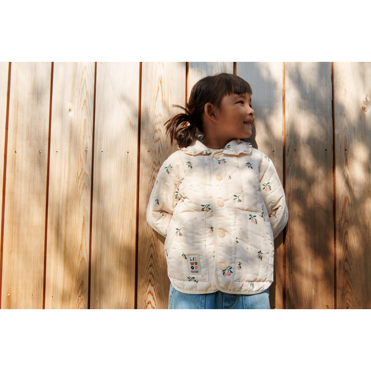 Liewood Veste matelassée Bea - Peach / Sea shell - Veste