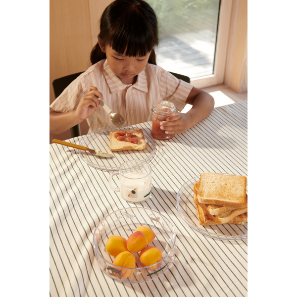 Liewood Set de table en Tritan imprimé Siva - All together / Sandy - Ensemble de vaisselle