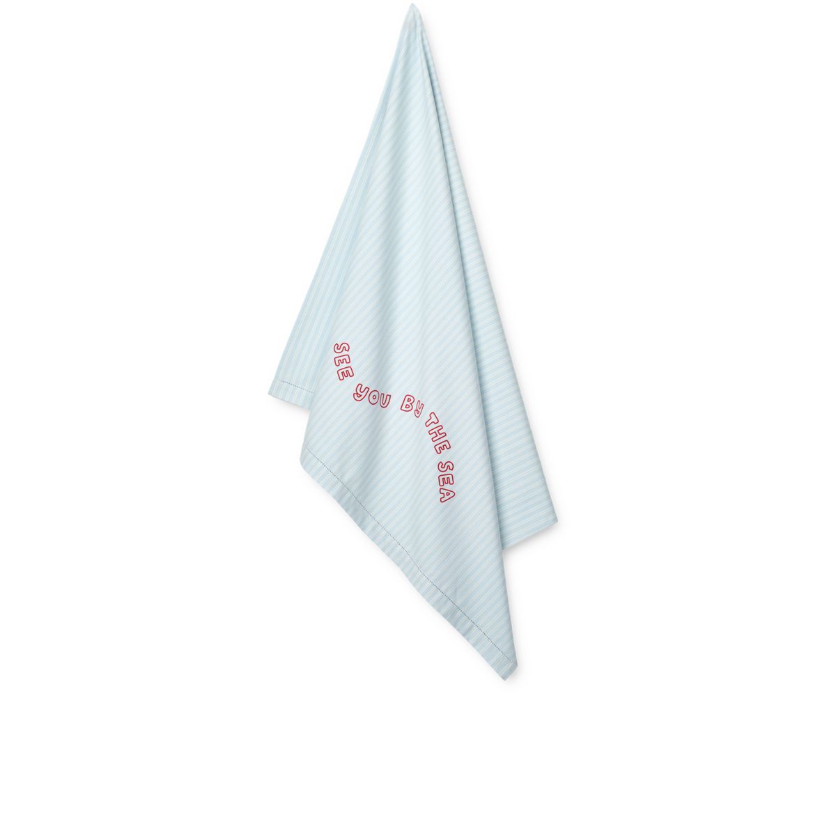Liewood Serviette de plage Paige - Y/D stripe Pure sky / Creme de la creme - Serviettes / Gants de toilettes