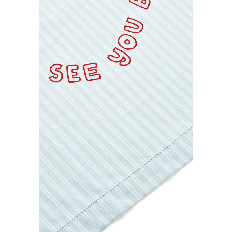 Liewood Serviette de plage Paige - Y/D stripe Pure sky / Creme de la creme - Serviettes / Gants de toilettes