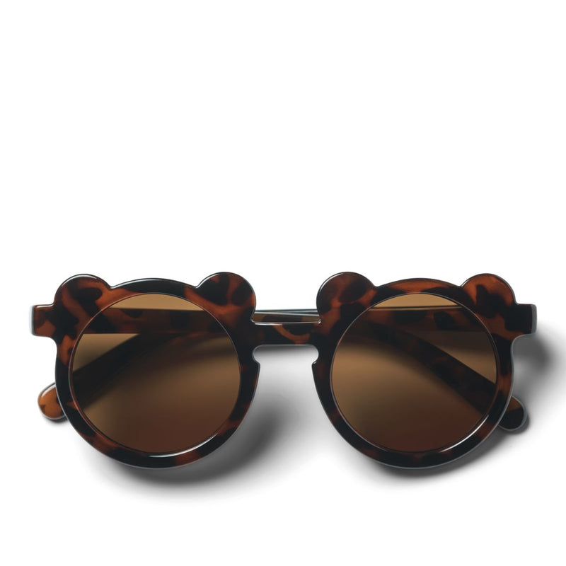 Liewood Lunettes de Soleil DARLA Mr. Ours pour Tout-petits - Dark Tortoise / Shiny - Lunettes de soleil