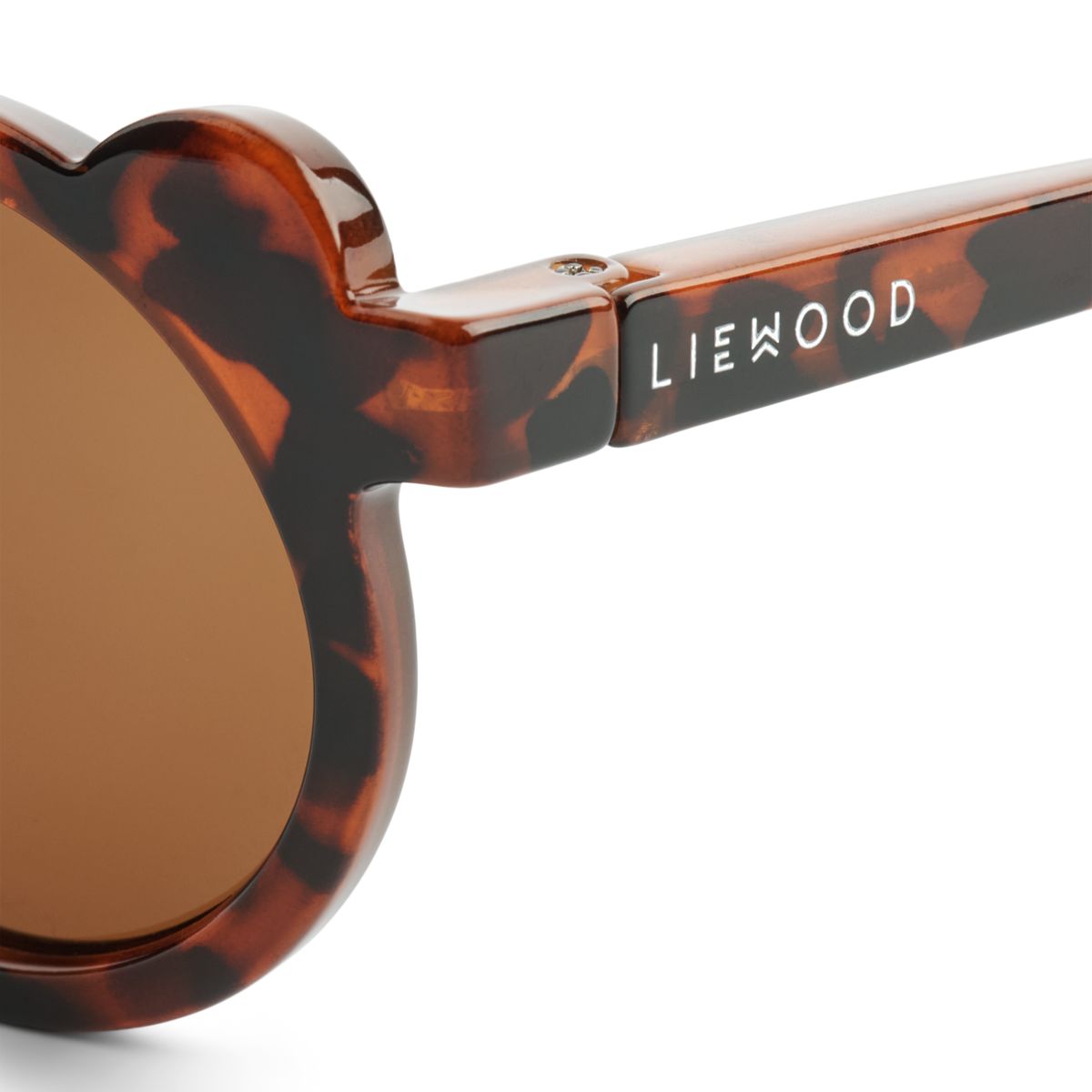Liewood Lunettes de Soleil DARLA Mr. Ours Junior 4-10 Ans - Dark Tortoise / Shiny - Lunettes de soleil