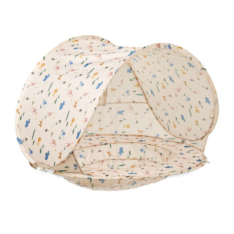 Liewood Tente pop-up Everett avec pataugeoire - Safari sandy mix -
