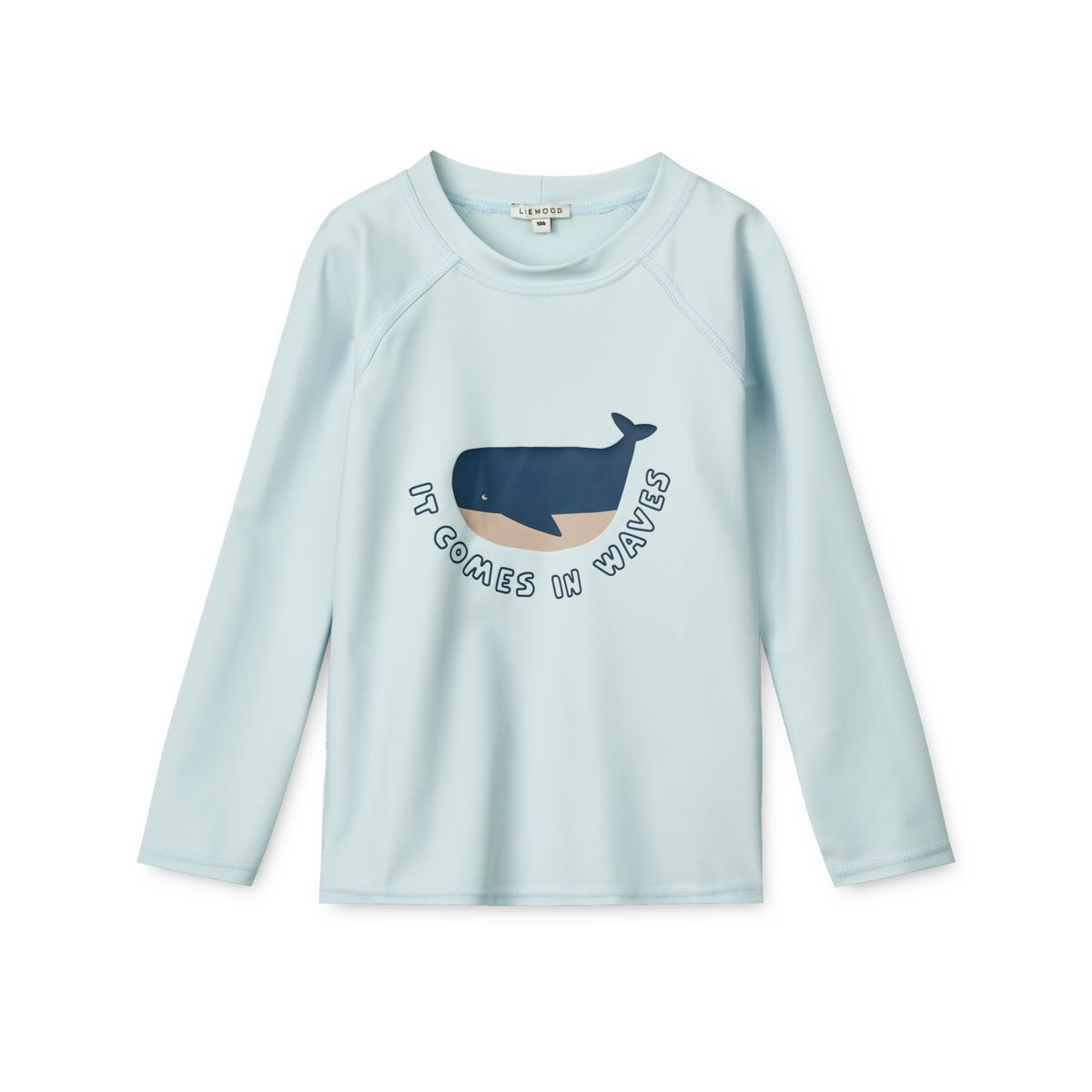 Liewood T-Shirt De Bain À Manches Longues Noah - It comes in waves / Pure sky - T-shirt de bain