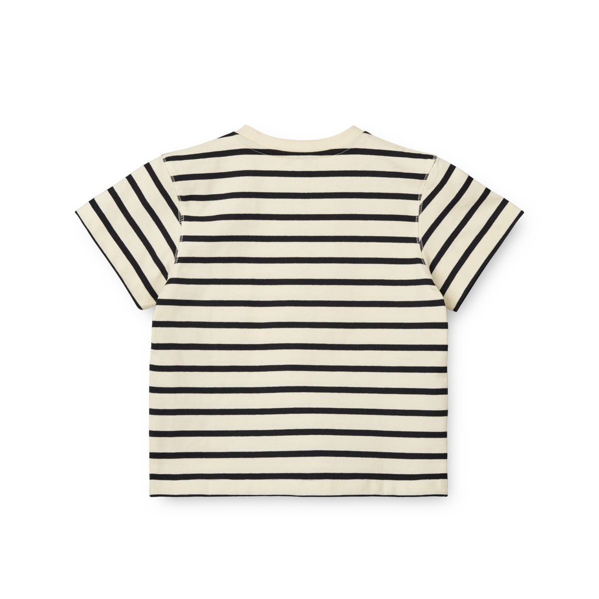 Liewood Sixten - T-shirt en coton rayé - Y/D Stipes Classic navy / Creme de la creme - T-shirt