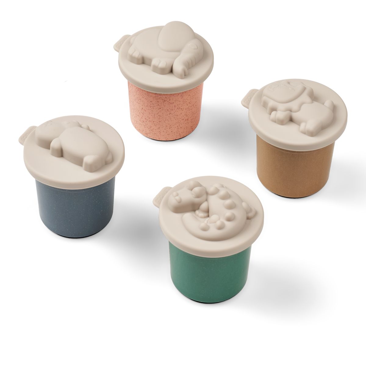 Liewood Kit De Pâte À Modeler Rollie Lot De 6 - Yellow mellow multi mix - Jouets créatifs