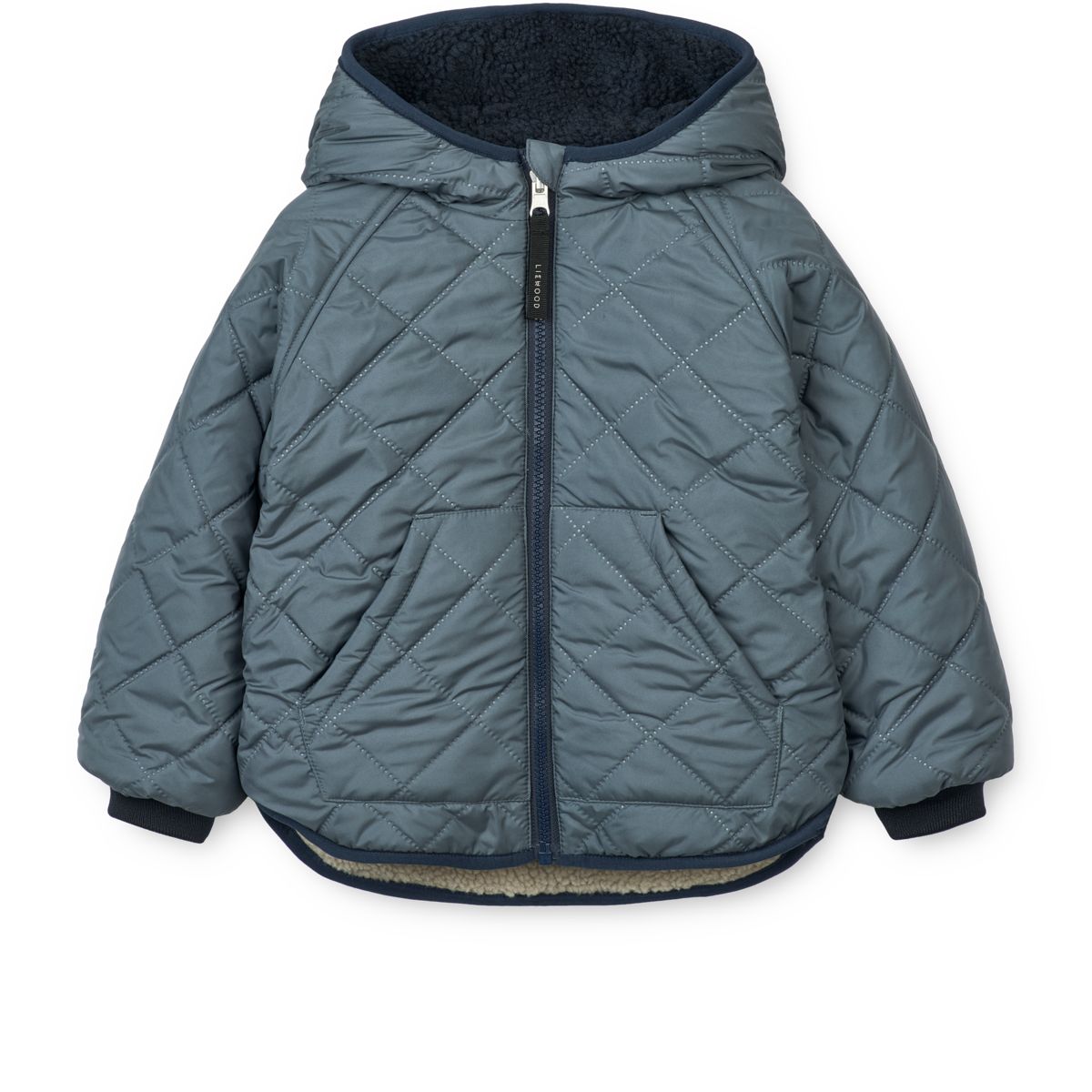 Liewood Veste Réversible JACKSON - Whale blue multi mix - Veste