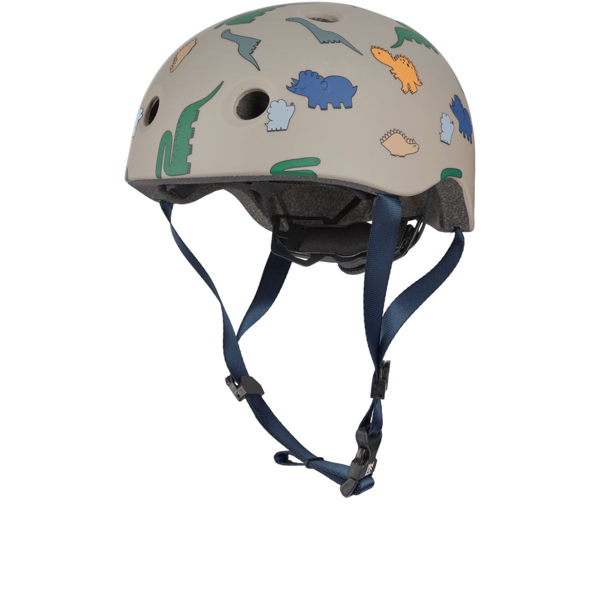 Liewood Casque De Vélo Hilary - Dinosaurs / Mist - ACCESSOIRES POUR VÉLOS
