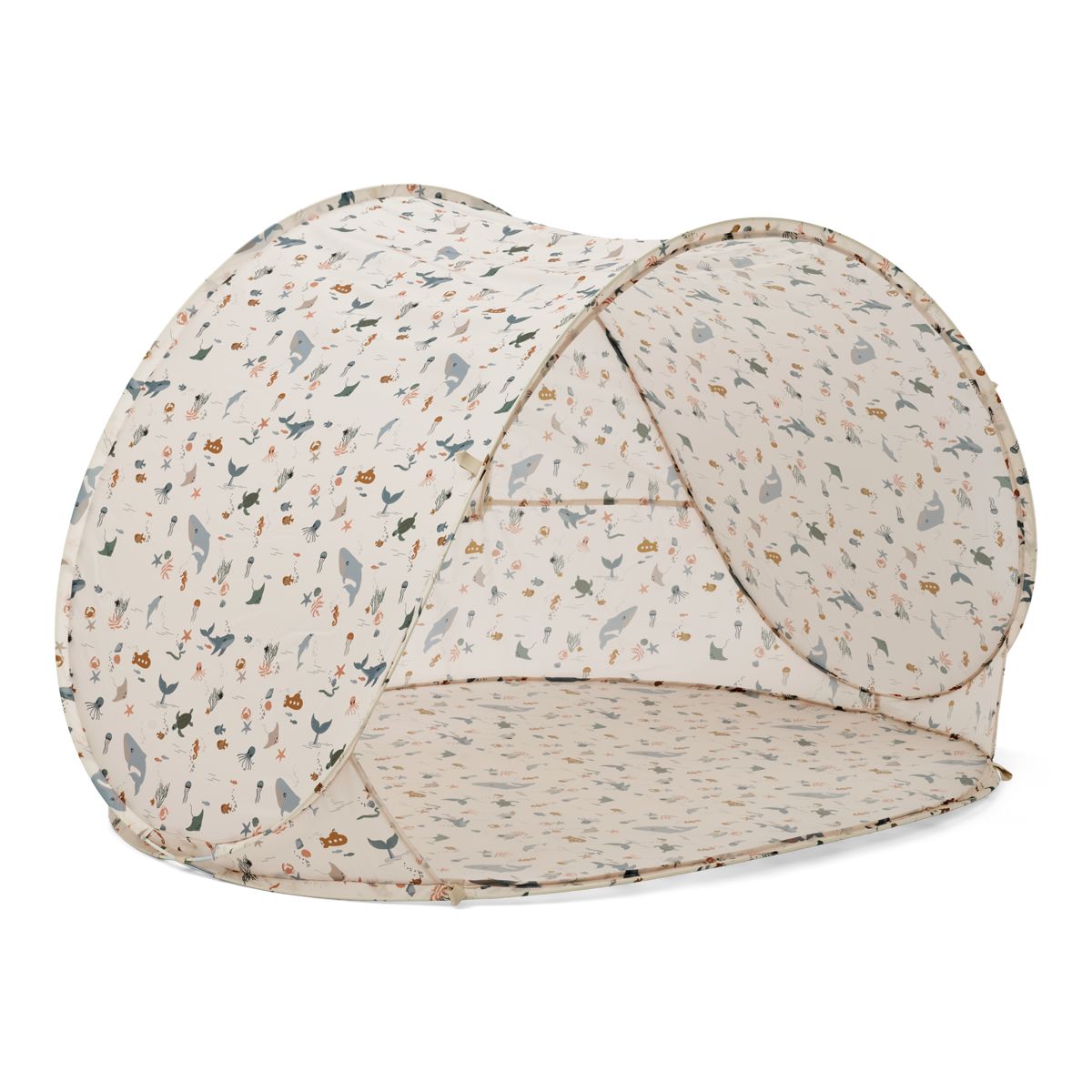 Liewood Tente De Plage Pop-Up Cassie - Sea creature / Sandy - TENTE