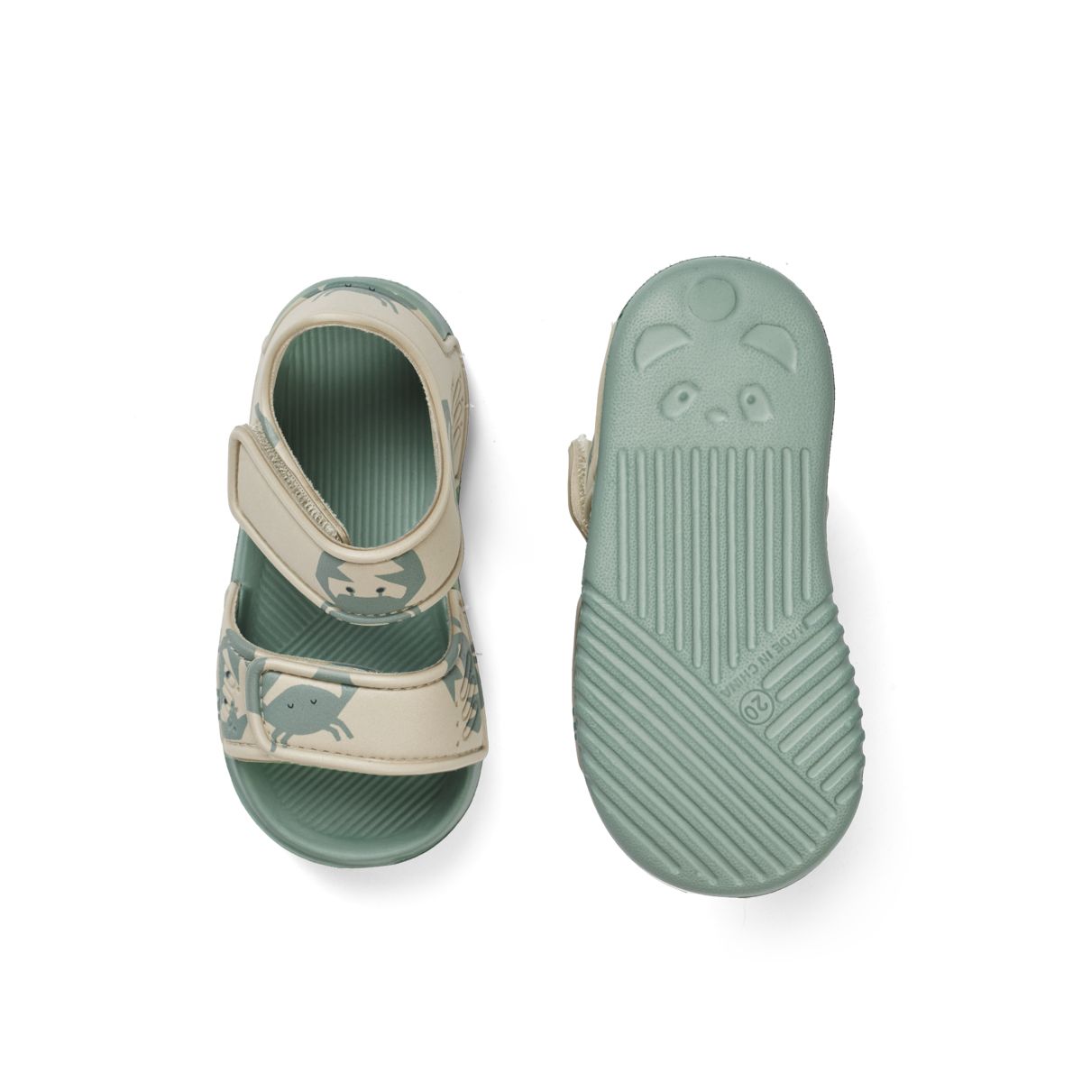 Liewood Blumer Strap Sandals - Crab / Sandy - SANDALS