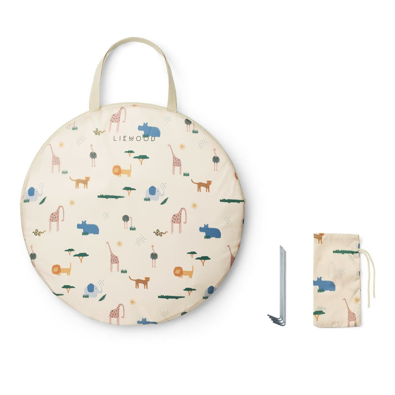 Liewood Tente pop-up Everett avec pataugeoire - Safari sandy mix -