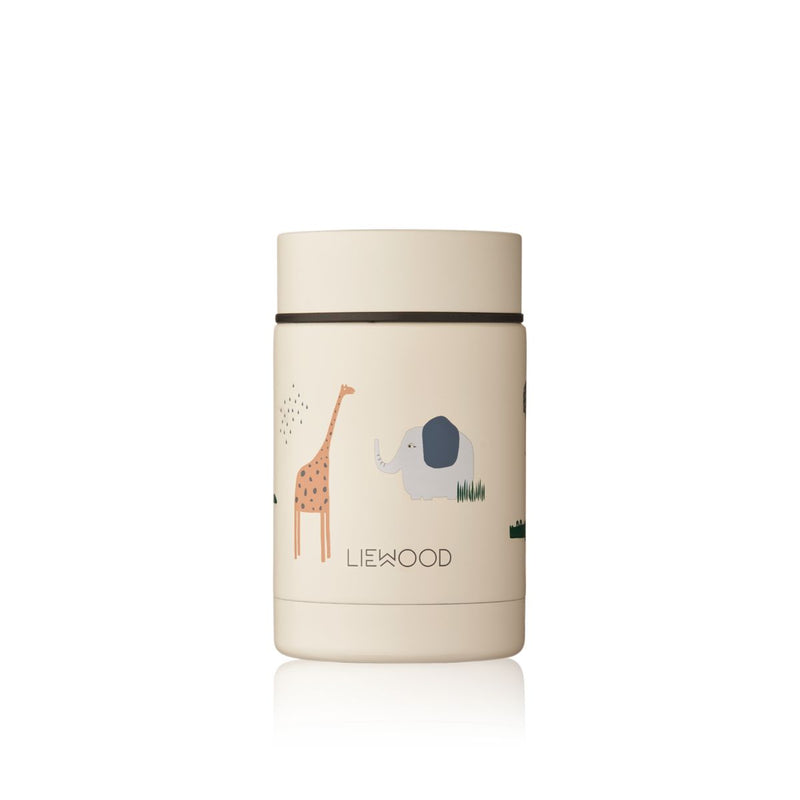 Liewood Pot alimentaire Nadja - Safari sandy mix - La boîte alimentaire